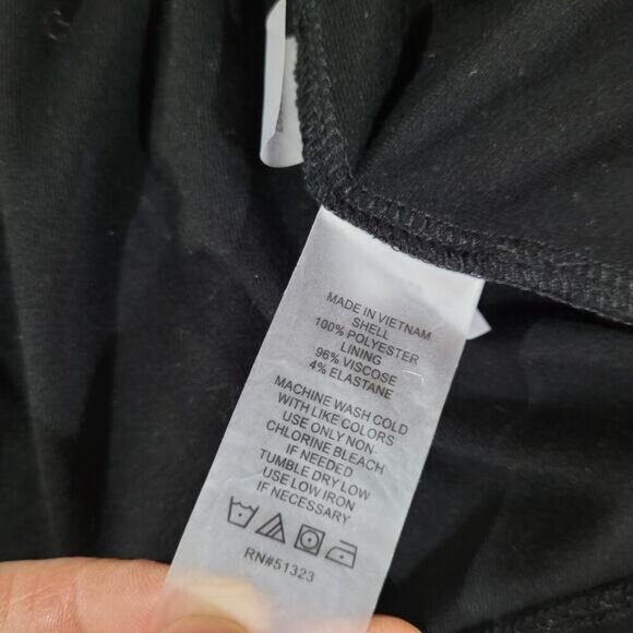 Vince Camuto Houndstooth Chiffon Long Sleeve Blouse - Size 3X - Picture 7 of 9